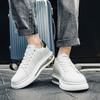 Кроссовки Мужская модная повседневная обувь Мужская обувь для папы Тенденция контрастного цвета Универсальная мужская обувь Мужская маленькая белая обувь