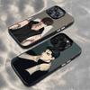 Чехол для телефона Joo J-Jaekyungs Jinx Для iPhone17,16,15,14,13,12,11,Mini,Pro,MAX,plus,Черный Матовый Ударопрочный Чехол