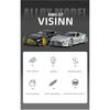 1/32 Mercedes Benz AMG Vision GT Суперкар Сплав Литье под давлением Модель автомобиля Звук и свет Классическое Хобби Коллекционные предметы Подарки для парня