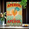 Винтажная металлическая табличка Aperol Spritz Ретро знак Настенное искусство Декор 20x30 см для Бара