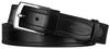 Wide leather belt R-PI-02-110-5018 Black