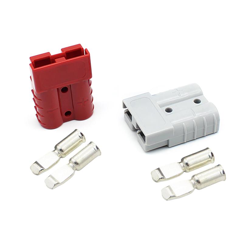 1PCS For Anderson 600V 50/120A Plug Cable Terminal Battery Power Connector Kit Quick Plug Battery Charging Connector