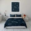 Space Theme Bedroom Decor Set Soft Comfortable Duvet Cover Bedding Set Included 1*Duvet Cover & 2*Pillowcases gift