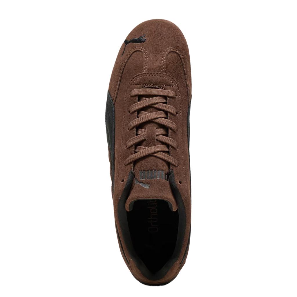 Puma Speedcat Кожаные Низкие Кроссовки на Шнуровке с Круглым Носком Гоночные Унисекс 406329-82