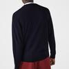 LACOSTE Logo Patch Crewneck Knitted Jumper AH1969-166