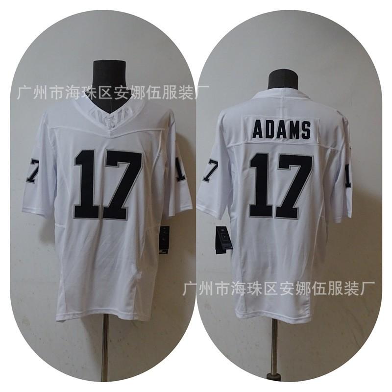 Raiders NFL Football Jersey T-Shirt Mens Embroidered Sportswear Rugby Fan Wear Fall Winter
