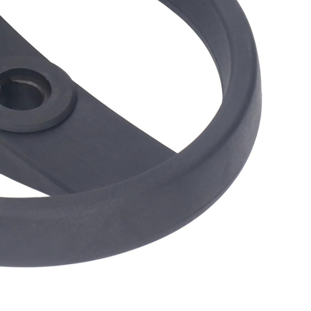 7.87inch Diameter Hand Wheel 200x18mm Revolving Handle Durable Revolving Knob Handle  Lathe Machine