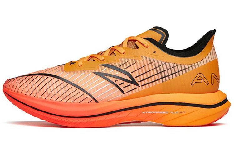 Women's Sneakers ANTA C202 GT Running Shoes Women's Low-top Orange/Black