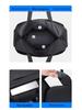 Compact Gym Duffel Bag with Shoe Compartment, Large-Capacity Travel Bag, Trolley-Attachable Sports Handbag