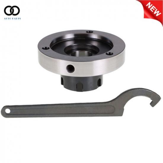 ER-32 Collet Chuck 100mm Diameter Bearing Steel Compact For Milling Lathe