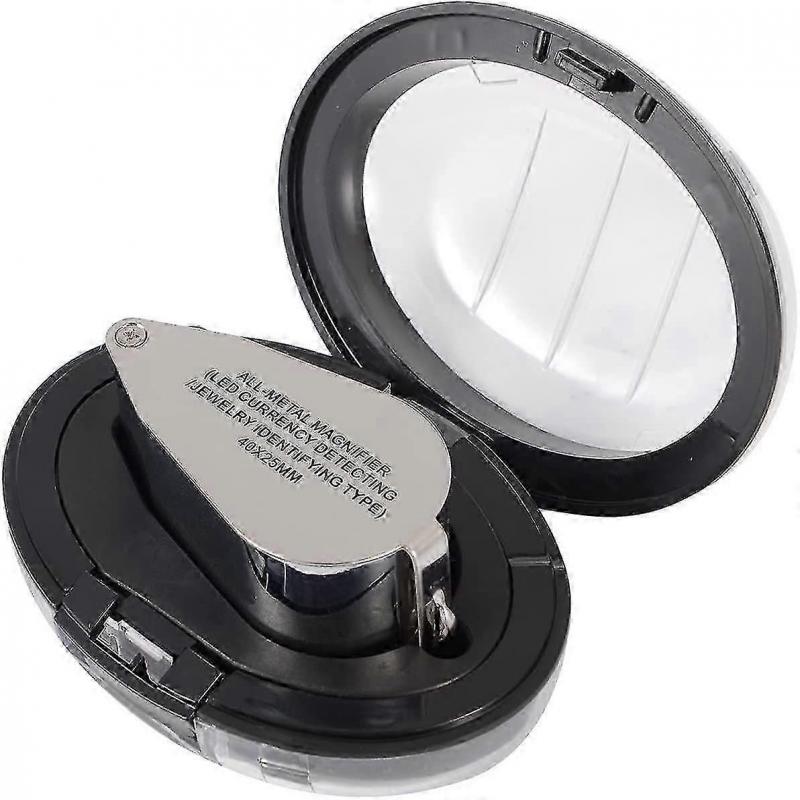 Jeweller Magnifying Glass Led Illuminated Jeweller Magnifying Glass Eye Optical Glass Led Light less