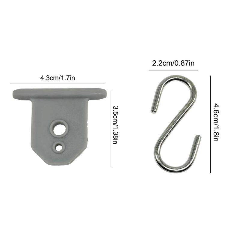 Крючки для фонарей для тента RV 10 шт., держатели для фонарей для кемпинга, вешалка для хранения фонарей для кемпинга в помещении