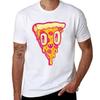 Pizza Face Buddy T-Shirt Black Cotton T-shirt Plain for Man Package T Shirts for Man Slim Fit T-Shirt