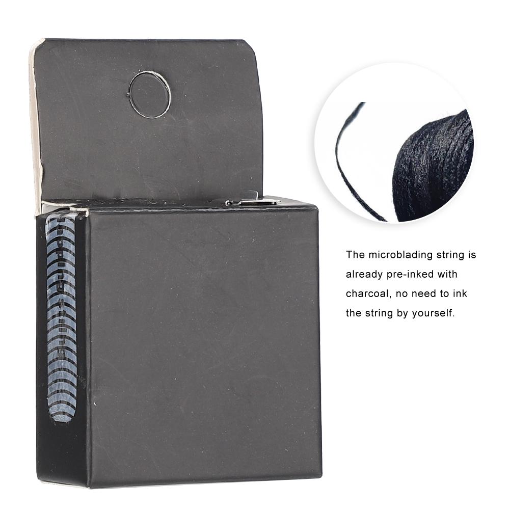 Компактный предварительно прокрашенный инструмент для точного моделирования бровей и микроблейдинга