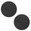 2Pcs Aluminum Alloy Camera Lens Rear Cap Cover Replacement for M42 Screw Lens Mount