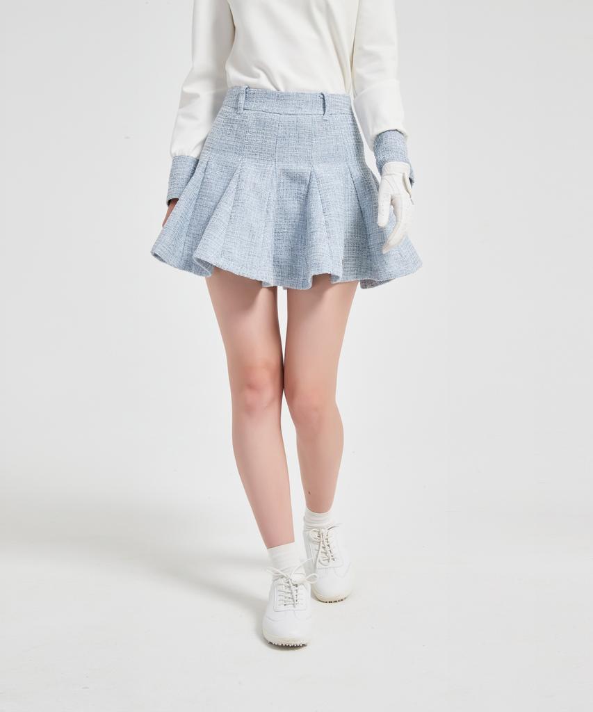 I Parka Seraphic Tweed Flare Skirt