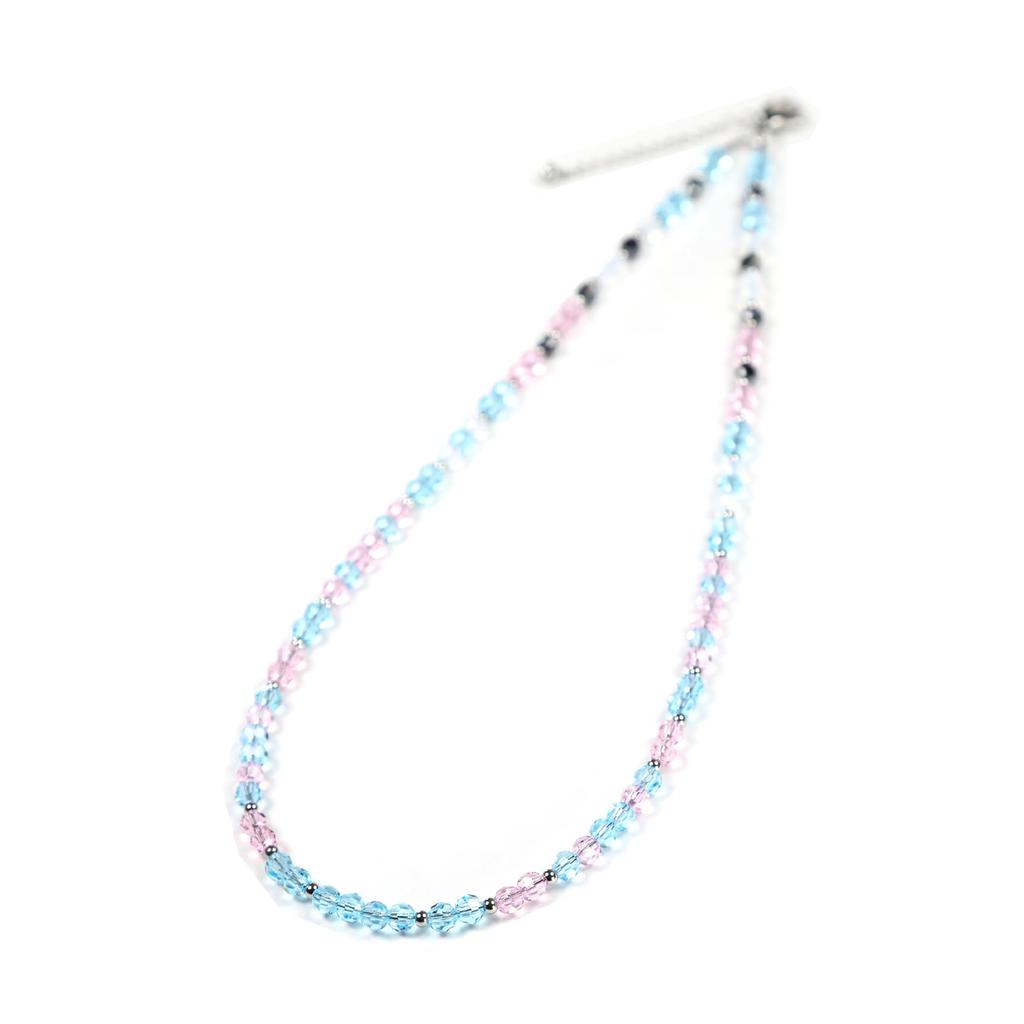 Гаусс М размер приблизительно от 50 см до приблизительно 55 см Магнитное ожерелье Управляемое медицинское оборудование Хрустальное стекло FC Fujizakura Yamanashi Dr.. (Доктор