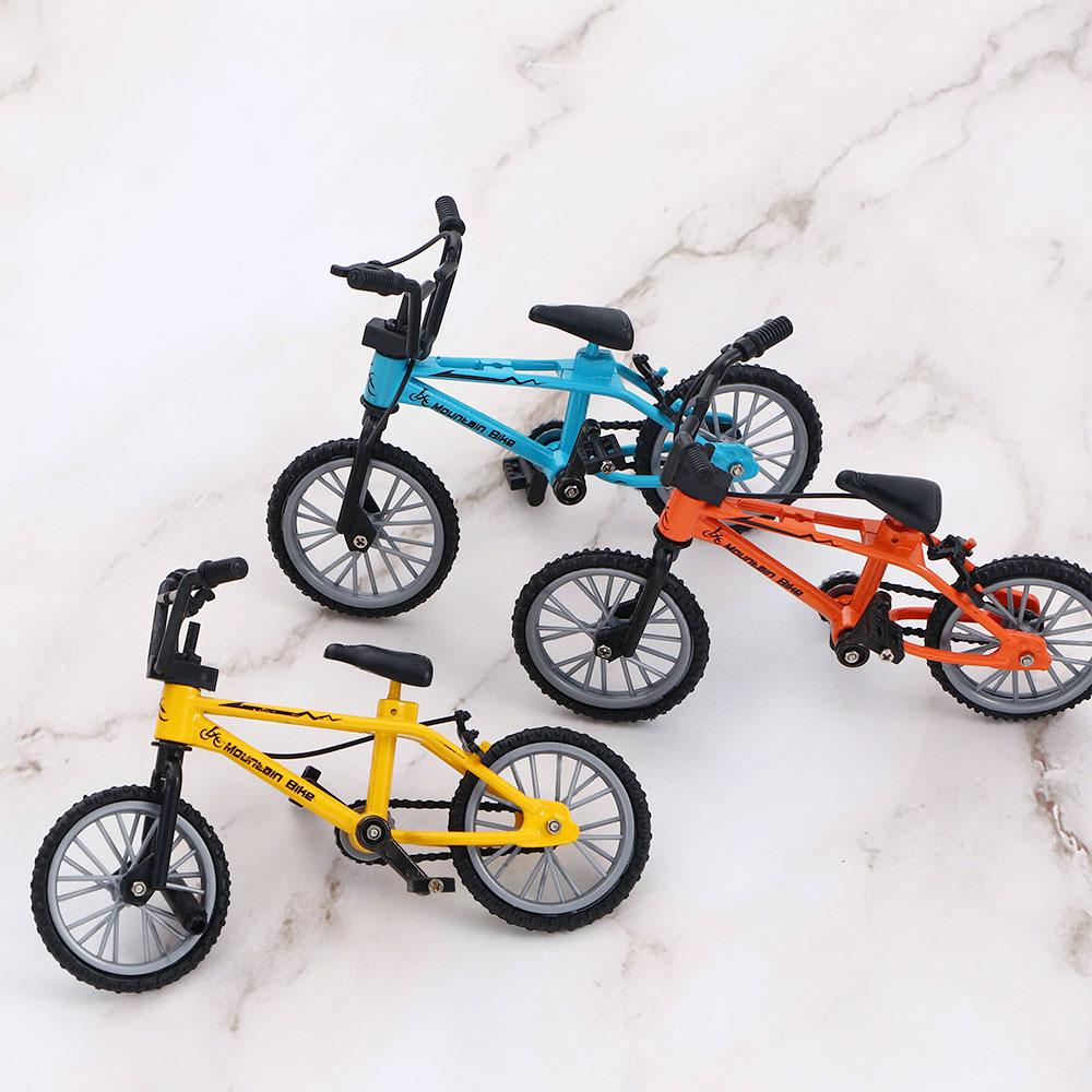 Коллекция для мальчиков Модель Игрушки Цинк Сплав Цинка Велосипед BMX Пальчиковый Bmx Велосипед Мини Велосипед Мини Пальчиковый Велосипед