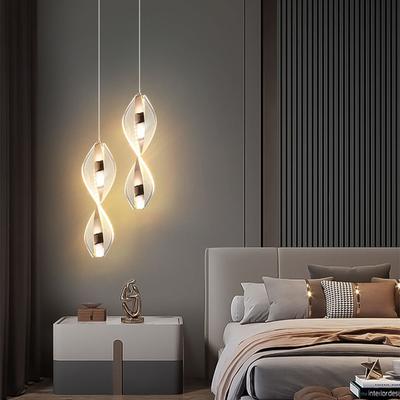 Светодиодный подвесной светильник Nordic Lustre, подвесные светильники для потолка, внутреннего освещения гостиной, спальни, прикроватной тумбочки, украшения дома, подвесной светильник
