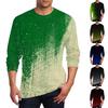 Men's T Shirt O-Neck Clothing Apparel Outdoor Long Sleeve Print Fashion Designer Vintage