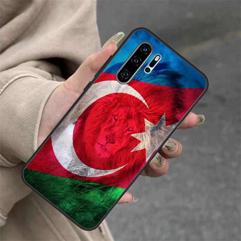 Флаг Бута Азербайджана Для Huawei Nova 11i 8i 7i 3i Nova 9 10 SE 5T Y60 Y70 Y90 Y91 Y61 P20 P30 P40 Lite Pro Чехол