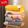 Blanket Thickened Coral Fleece Blanket Nap Quilt Flannel Sheets Office Lunch Break Air Conditioner Milk Velvet Quilt Keep Warm