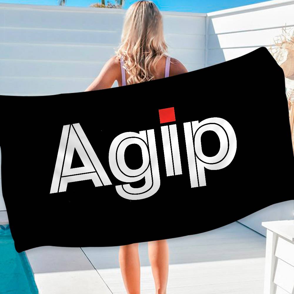 Agips-S E-Eni-S Гоночный Автомобиль Микрофибра Пляжное Полотенце Впитывающее Быстросохнущее Мягкое Для Йоги Плавания Курорта Альпинизма