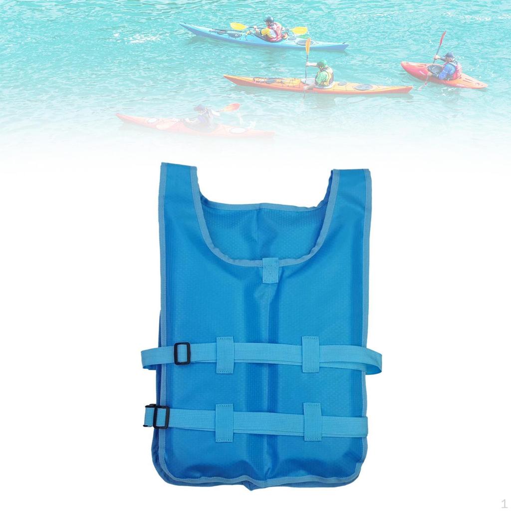 Life Vest Portable Adjustable Straps Swim Jacket for Adults Kayaking Surfing