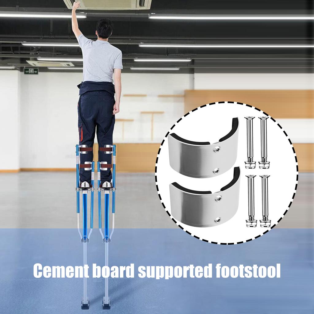 2 шт. ходули, запчасть для гипсокартона, алюминиевый сплав, изогнутая пластина, ходули, изогнутые пластины для ремонта дома, штукатурки