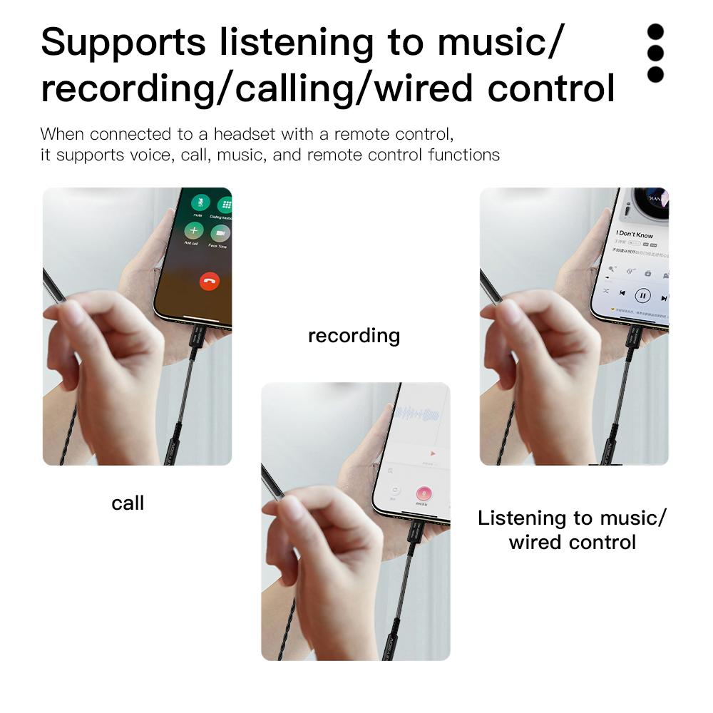 KEYSION Настройка эквалайзера Type-C на 3,5 мм USB DAC Audio HiFi Decoder 32 бит/384 кГц ADC 48 кГц HD Усилитель для наушников для Android iOS Win10