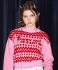 LUVISTRUE Nm Lettering Knit(Pink)