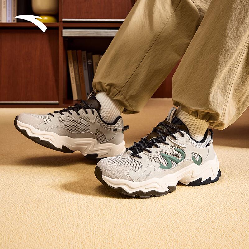 Anta Мужские легкие повседневные кроссовки на платформе в стиле 'dad shoes' от Xingsu