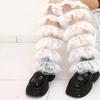 Women's Leg Warmer Sweet Ruffle Lace Leg Sleeves Summer Thin Leg Sleeves Gift