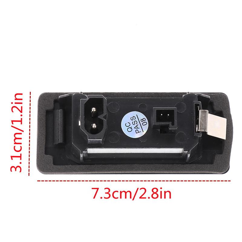 Светодиодный фонарь номерного знака автомобиля, задние фонари, лампа номерного знака для E39 M5 E70 X5 E93