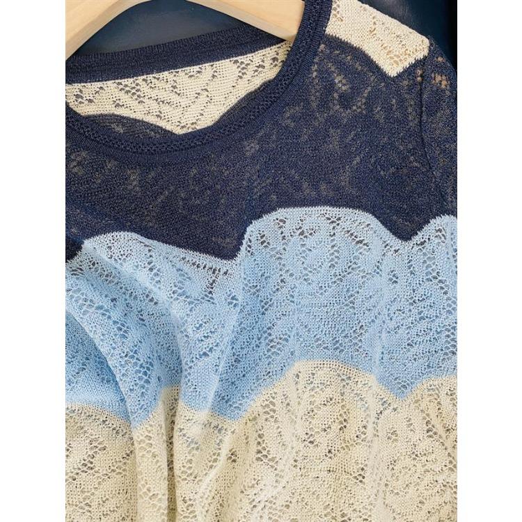 Футболка женская трикотажная Ice Silk с короткими рукавами, тонкая летняя свободная ажурная футболка, женский топ