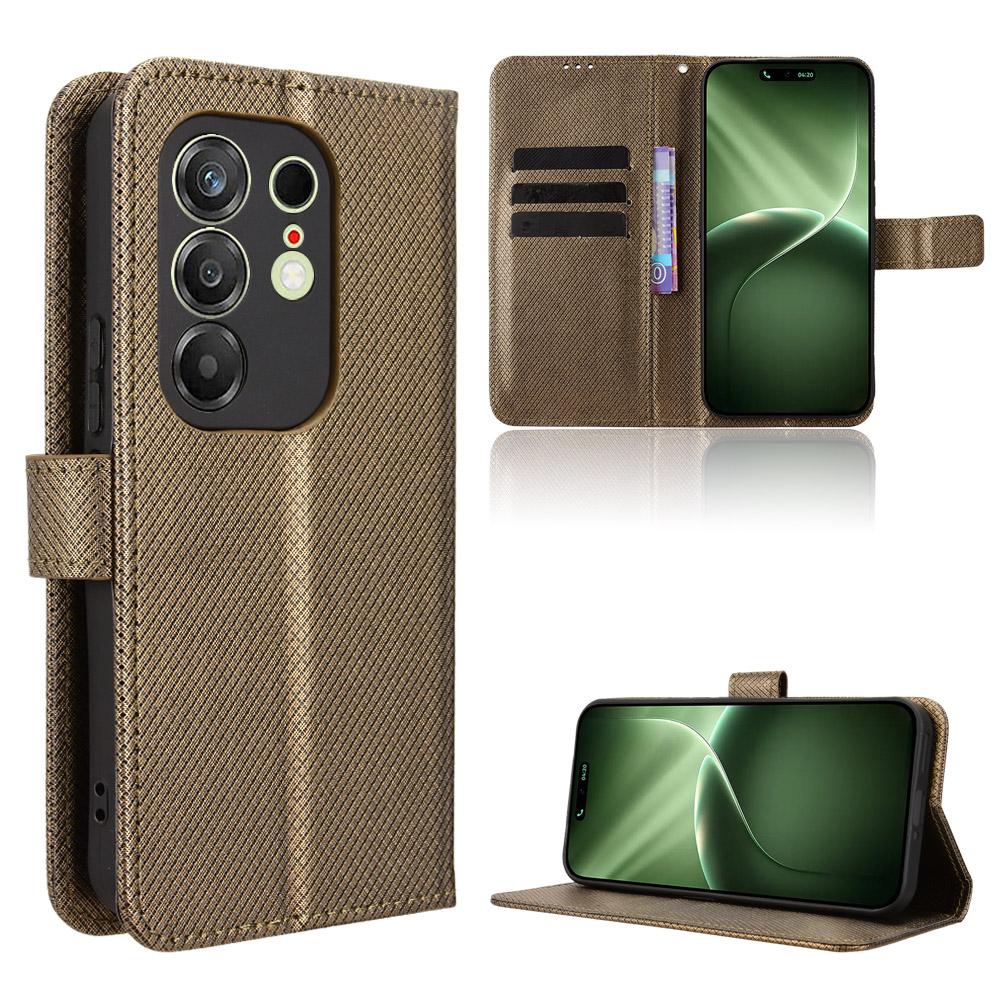 Чехол-книжка совместимый для Tecno Camon 50 Pro из ПУ кожи, защита всего корпуса с [Блокировкой RFID]