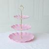 3-х уровневая башня-стенд для кексов, стойка для демонстрации десертов, не содержит бисфенол А, большая вместимость, простая сборка, многоуровневый поднос для сервировки тортов, принадлежности для вечеринок