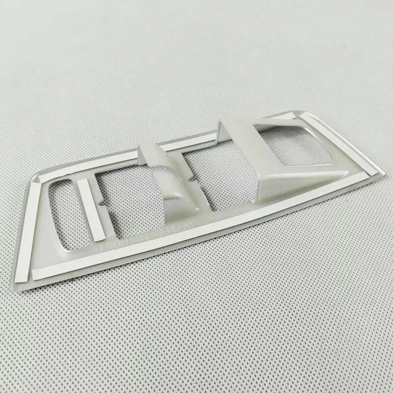 ABS матовый для Touran 2016 2017 2018 двери, окна, стекла, подъемника, переключатель управления панелью, накладка, аксессуары для стайлинга автомобилей, 4 шт.