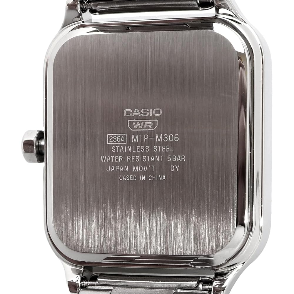 Casio Standard Круглый Прямоугольный Многофункциональные Аналоговые Мужские Часы 24-часовой Циферблат MTP-M306D-2AV Синий