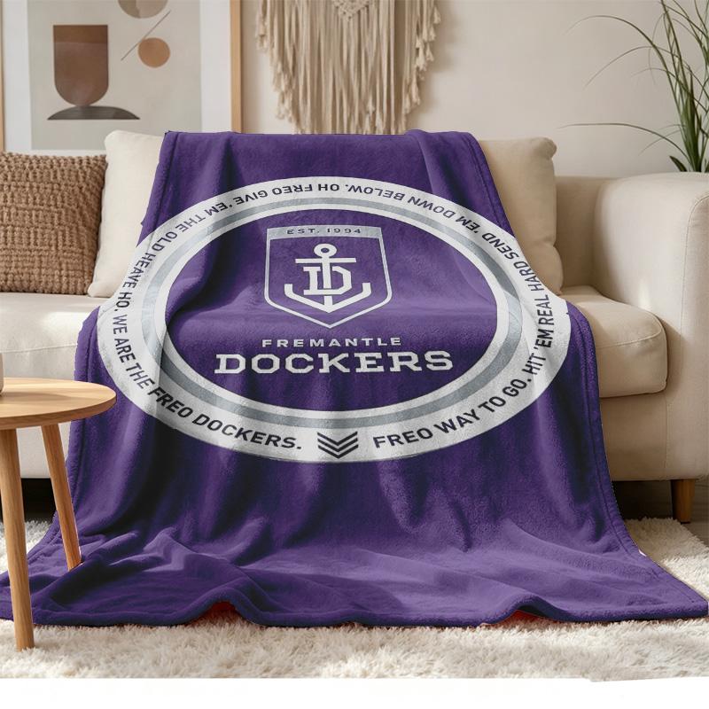 Fremantle Soft and comfortable flannel Suitable for sofas living rooms outdoor camping travel and also makes a great anniversary gif