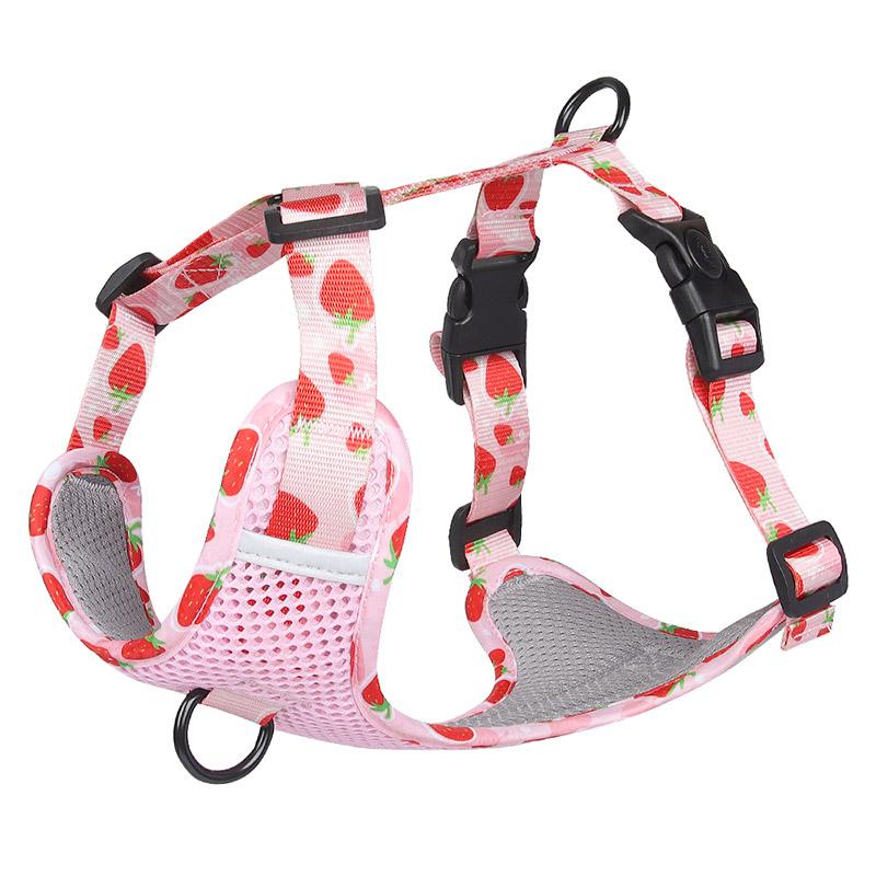 Pet Dog Harness for Medium Large Dogs Vest with D-ring Breathable Pet Chest Strap Labrador Husky Bulldog Pug Traction