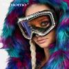Music Festival Steam Cyberpunk Ski Cycling Diamond-studded Iridescent Goggles2026New UV400Goggles