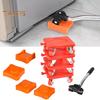 Furniture Lift Mover Tool Set 500kg Load-capacity Easy To Install Appliance Slider Heightening Pad Furniture Moving Tool