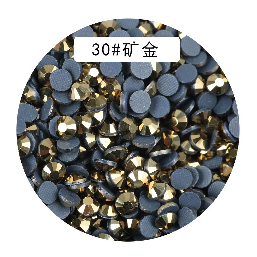 Ближний Восток Бриллиант Dmc Горячий Бриллиант Плоское Дно Стекло Подошва Аксессуары для Одежды Сделай Сам Сумка Обувь и Головные Уборы Дрель для Ногтей Ювелирная Наклейка Дрель