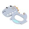 Игрушки для прорезывания зубов у младенцев, удобные в использовании, безопасные для младенцев и малышей, силиконовые прорезыватели для зубов в виде динозавров