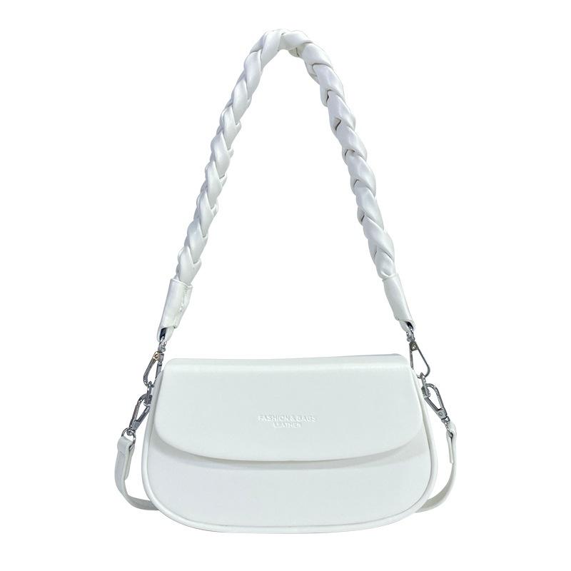 IELGY Женская седельная сумка, простая, модная и модная квадратная сумка на одно плечо в иностранном стиле с диагональным пролетом.