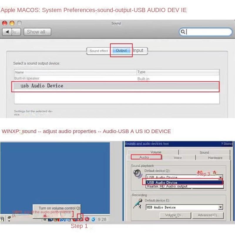 USB-конвертер для наушников без драйверов, компьютерный аудиокабель USB — 3,5 мм, адаптер для микрофона Apple, внешняя звуковая карта