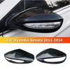 Для Hyundai Sonata 2011 2012 2013 2014 Автомобильный Чехол Накладка на Боковое Зеркало Заднего Вида Крышка Крыло Внешний Корпус Дверной Ободок Отделка ABS Карбон