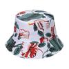 Унисекс Двусторонняя Панама С Изысканным Цветочным Принтом Для Пляжа И Путешествий