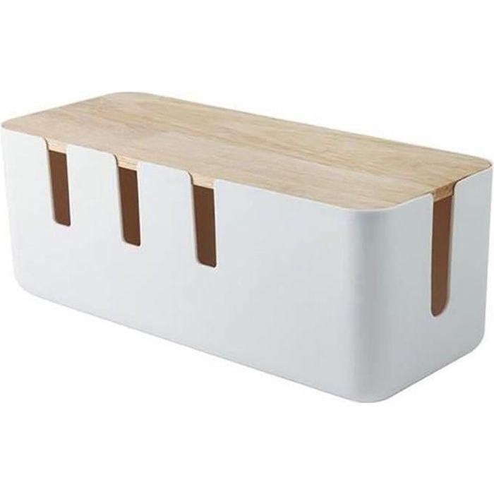 Rangement - SURENHAP - - Bois d'hévéa - 9,1x18x12,7 cm - Mixte